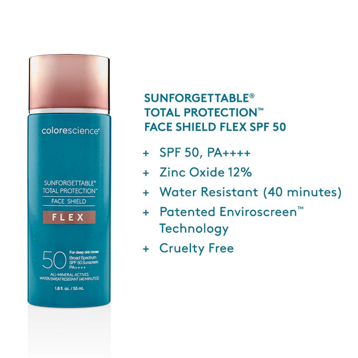 Colorescience Sunforgettable® Total Protection™ Face Shield Flex SPF 50 - MEDIUM